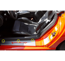 ZSPEC Door Jams and Kick Plates Fastener Kit for '03-06 Dodge Viper, Stainless & Billet