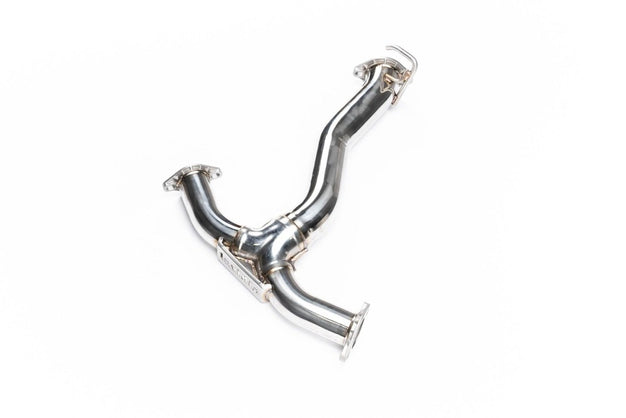 Invidia [15-21 WRX/STI] Gemini R400 Signature Series Black Tip Quad Tip Exhaust | HS15STIGM4SB