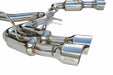 Invidia [22-25 WRX] R400 Gemini Single Layer Quad Stainless Steel Tip Cat-Back Exhaust | HS22WRXGM4SS
