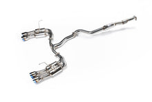 Invidia [22-25 WRX] R400 Gemini Single Layer Quad Titanium Tip Cat-Back Exhaust | HS22WRXGM4ST