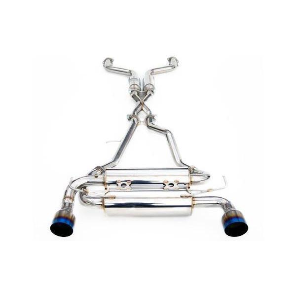 Invidia Gemini Single Layer Titanium Tips Cat Back Nissan 350z 2003-2009 | HS02N3ZGIT