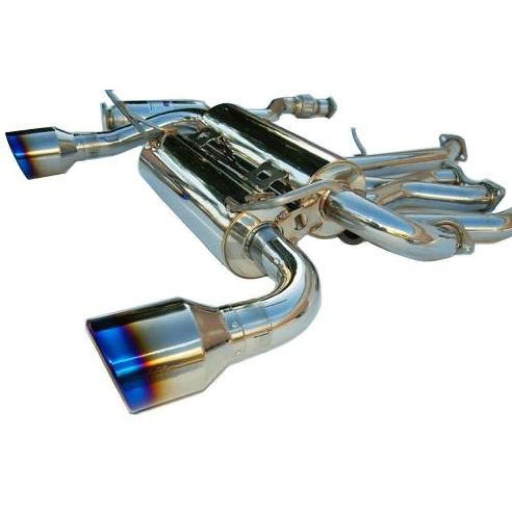 Invidia Gemini Titanium Tip Cat Back Exhaust Honda Civic Hatchback Sport/Sport Touring 2017+ | HS17CHB7GM2ST