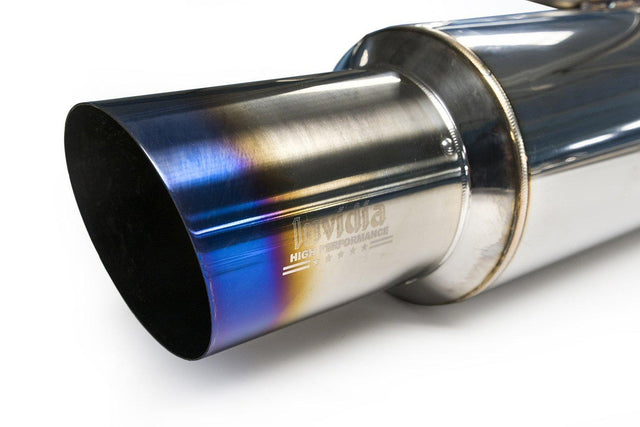 Invidia N1 Cat-Back Exhaust w/ Blue Titanium Tips | 2013+ BRZ/FR-S/86 (HS12SSTGTT)