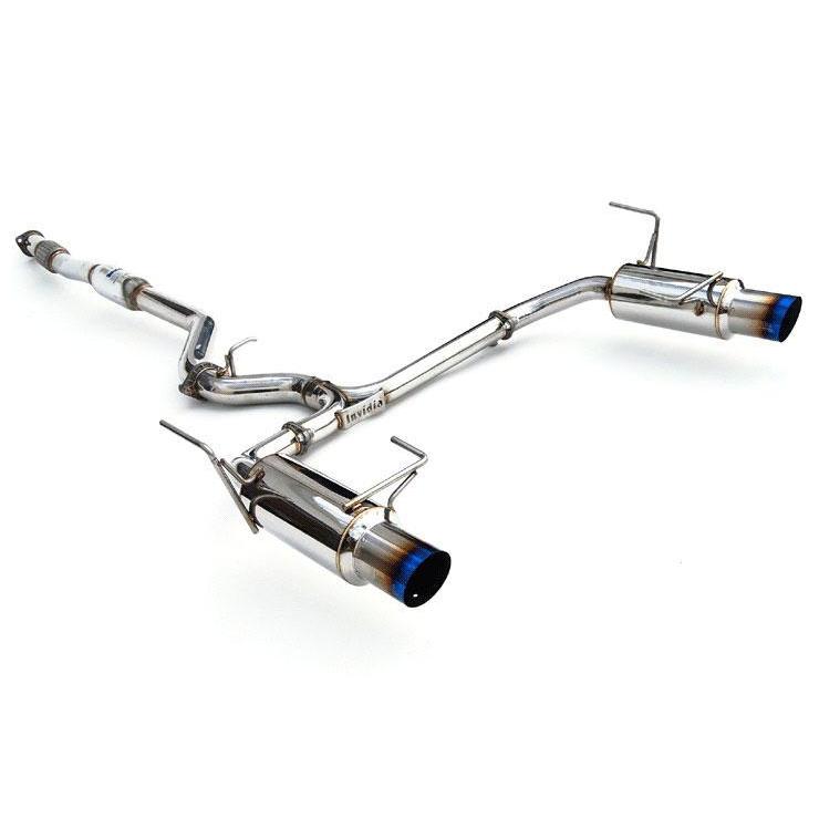 Invidia N1 Cat Back Exhaust Dual Titanium Tips Subaru Legacy GT 2010-2012 | HS10SL1GTT