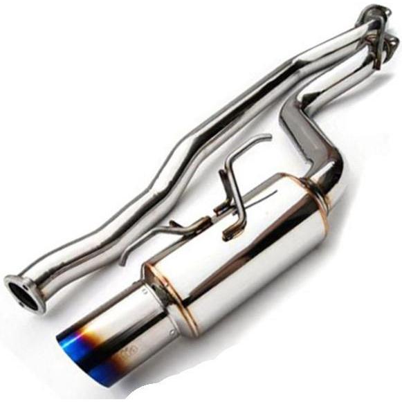 Invidia [08-14 WRX/STI Sedan] N1 Racing Titanium Tip Cat Back Exhaust | HS08SW4GST
