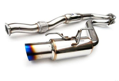 Invidia [22-25 WRX] Single N1 Titanium Burnt Tip Cat-back Exhaust | HS22SW4GTT