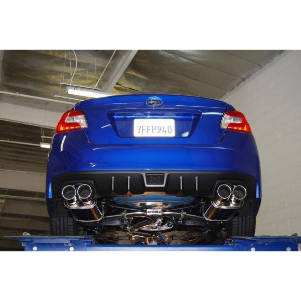 Invidia 15-21 WRX/STI Q300 Cat Back Exhaust w/ Double Wall Stainless Steel Tips | HS15STIG3S