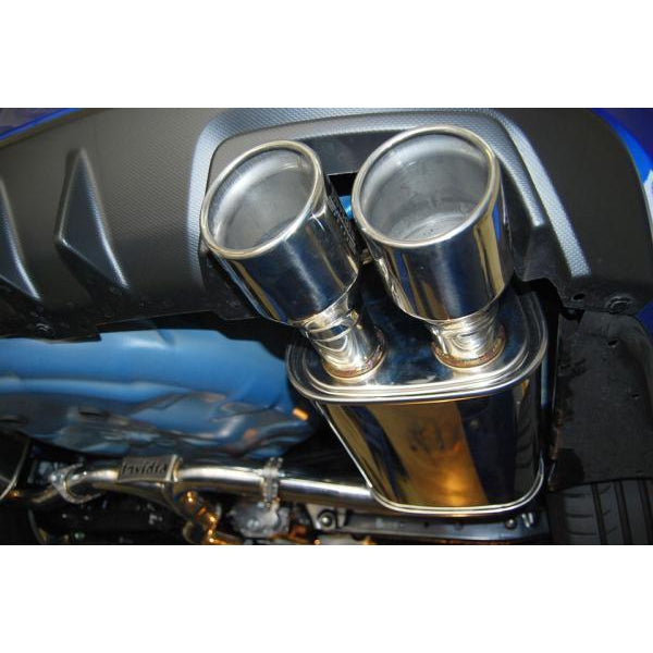 Invidia 15-21 WRX/STI Q300 Cat Back Exhaust w/ Double Wall Stainless Steel Tips | HS15STIG3S