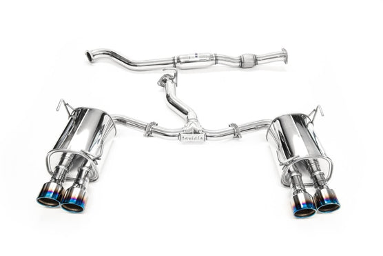 Invidia 15-21 WRX/STI Q300 Cat Back Exhaust w/ Double Wall Titanium Tips | HS15STIG3T