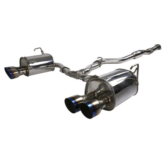 Invidia 15-21 WRX/STI Q300 Cat Back Exhaust w/ Single Wall Titanium Tips | HS15STIG2T