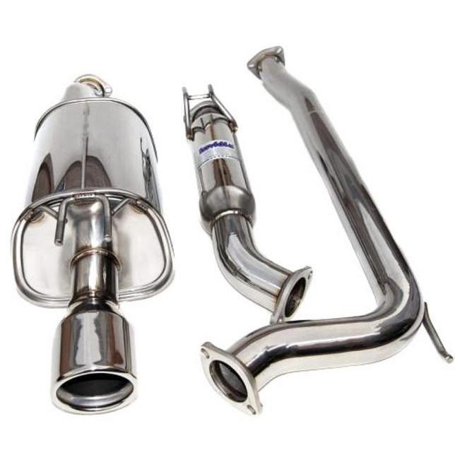 Invidia Q300 Single Tip Cat Back Exhaust WRX 2008-2014 / STI 2011-2014 Sedan | HS08SW4G3S