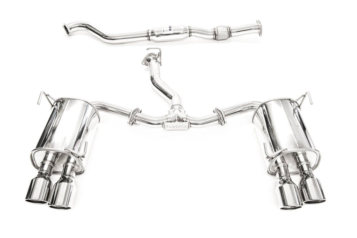 Invidia [22-25 WRX] Q300 Rolled Stainless Steel Tip Cat-Back Exhaust | HS22WRXG3S