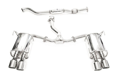 Invidia [22-25 WRX] Q300 Rolled Stainless Steel Tip Cat-Back Exhaust | HS22WRXG3S