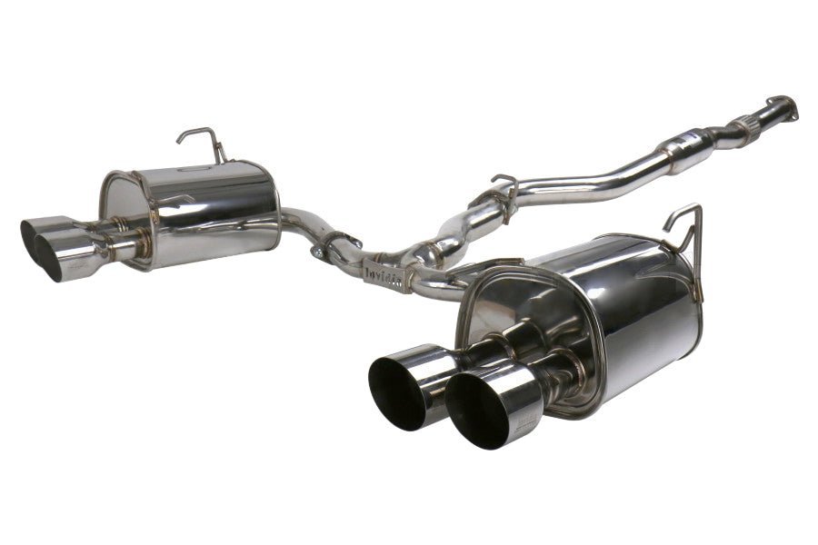 Invidia [22-25 WRX] Q300 Single Layer Stainless Steel Quad Tip Cat-Back Exhaust | HS22WRXG2S
