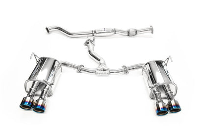 Invidia [22-25 WRX] Q300 Rolled Titanium Tip Cat-Back Exhaust | HS22WRXG3T