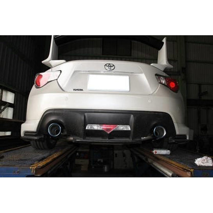 Invidia 13-22 BRZ / 13-16 FRS/ 17-21 GT86 / 2022 GR86 Gemini R400 Dual Stainless Steel Tip Exhaust | HS12SST7GM1SS