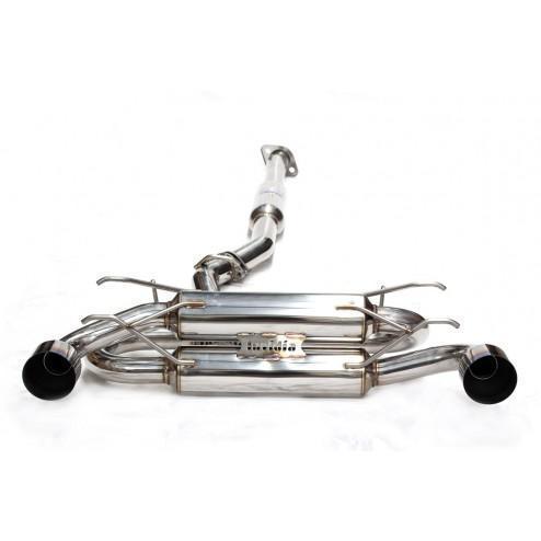 Invidia 13-22 BRZ / 13-16 FRS/ 17-21 GT86 / 2022 GR86 Gemini R400 Dual Titanium Tip Exhaust | HS12SST7GM1ST