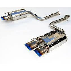 Invidia Titanium Quad Rolled Tip Axle Back Exhaust Lexus RC350/200T 2015+ | HS14LRCDR4OT