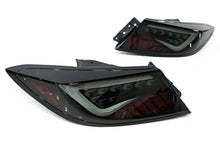 OLM "Scythe Style" LED Taillights (Smoke Lens/Black Base/White Bar) - 2022+ BRZ / GR86