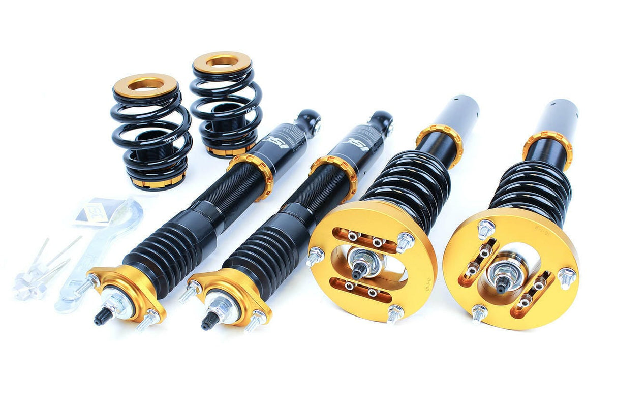 ISC Suspension N1 V2 Track Race Coilovers - 1983-1985 BMW 3 Series 318i/325e 45mm Front Strut (E30)