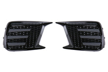 OLM Smoked Tri Bar Fog Light Bezel (No Fog Hole) - 2018-2021 Subaru WRX / STI