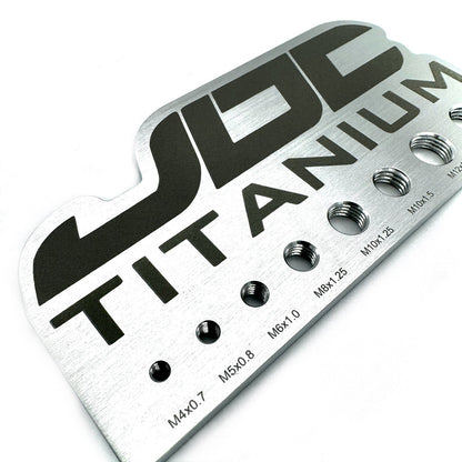 JDC Billet Aluminum Bolt Gauge - The Perfect Tool to Help You Measure Your Bolts!