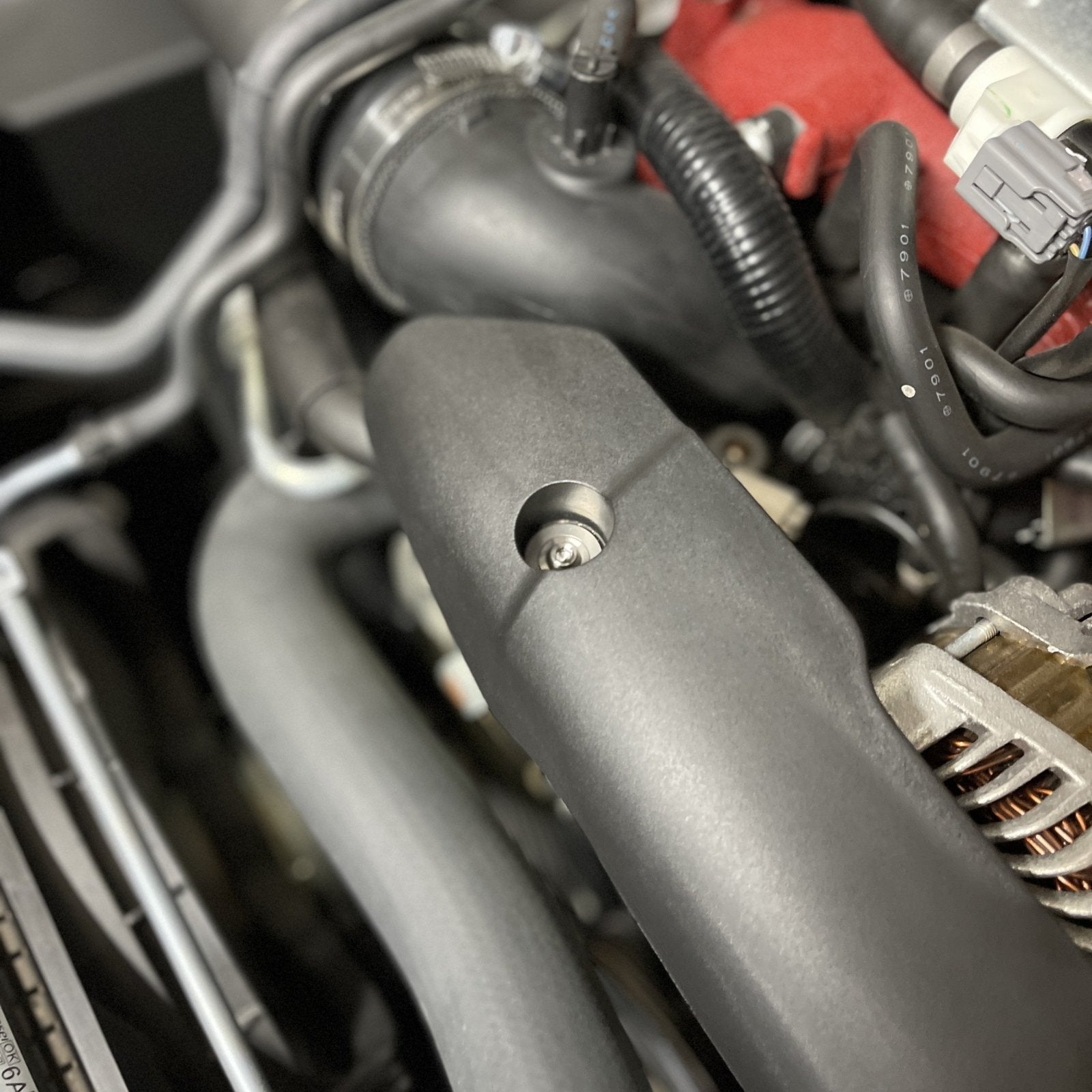 JDC Titanium Alternator Belt Shield Hardware Kit (15-21 WRX/STi)