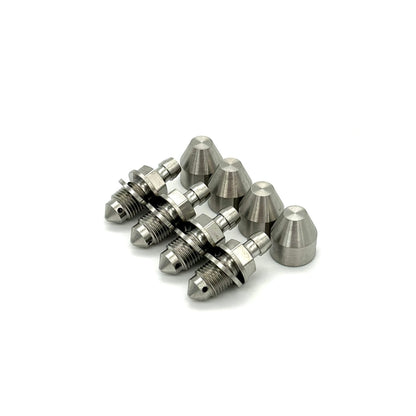 JDC Titanium Brake Bleeder & Cap for Brembo Calipers