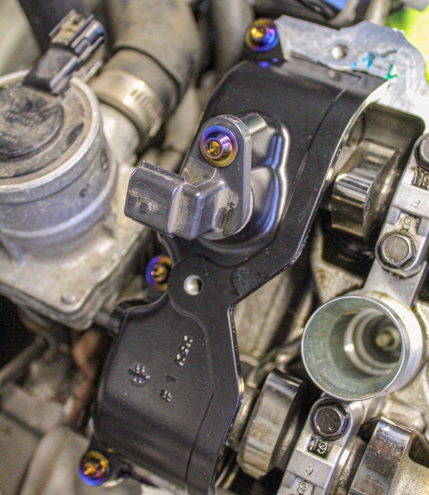 JDC Titanium Cam Position Sensor Hardware Replacement Kit (R35 GT-R)