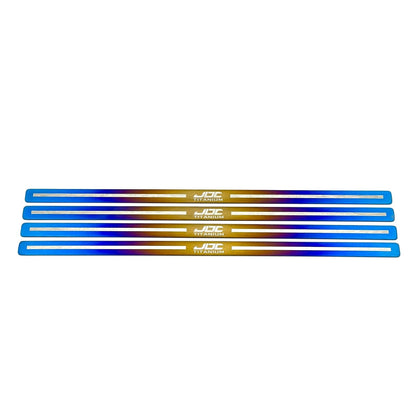 JDC Titanium Door Sill Plates | Nissan R35 GT-R