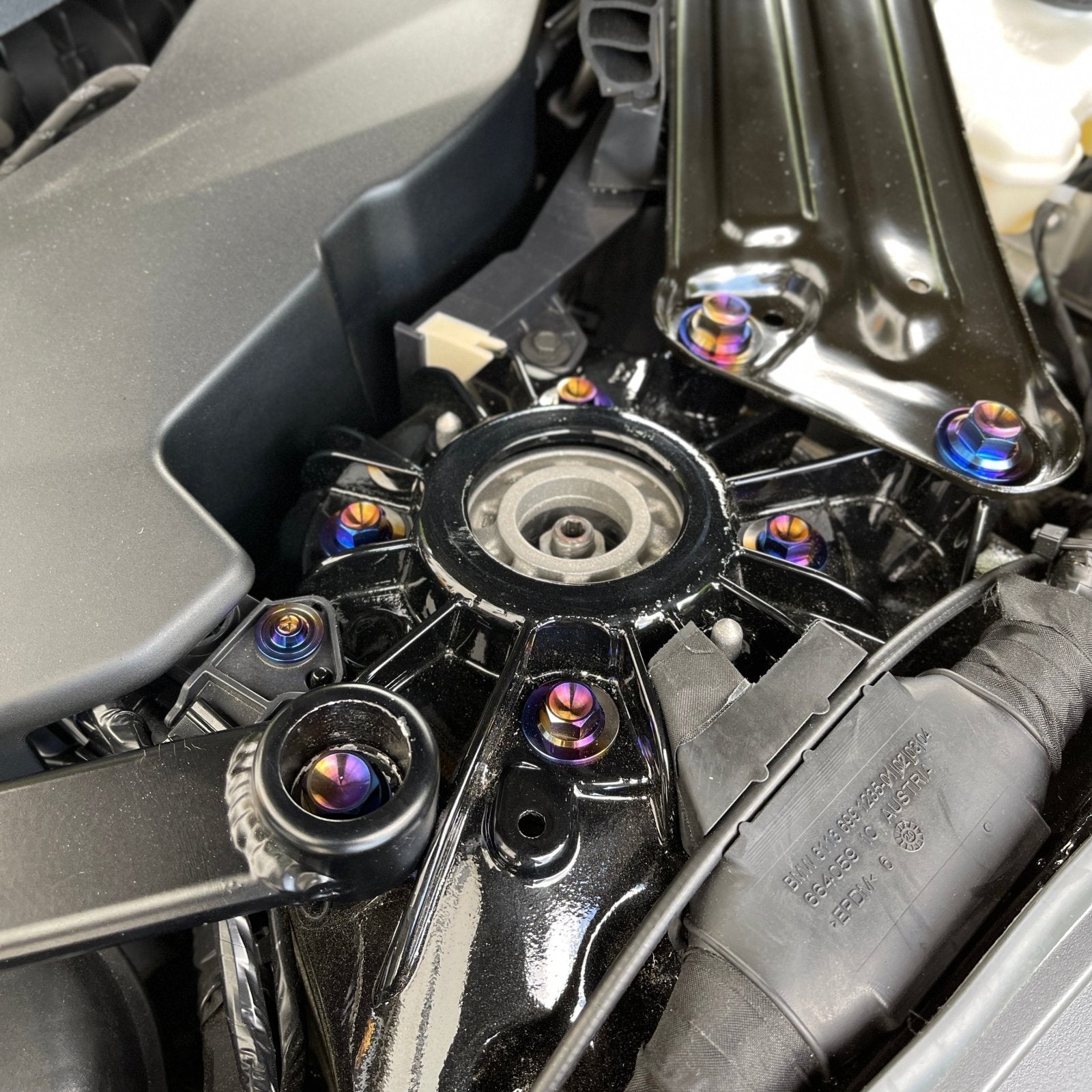 JDC Titanium ECU Bracket Hardware | A90 Toyota Supra