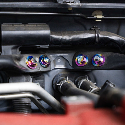 JDC Titanium Engine Bay Dress-Up Hardware Kit (13-21 FRS/BRZ/86)