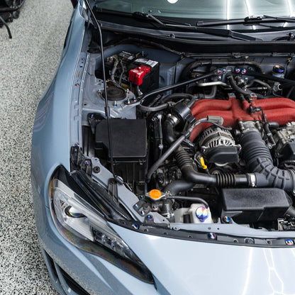 JDC Titanium Engine Bay Dress-Up Hardware Kit (13-21 FRS/BRZ/86)