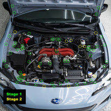 JDC Titanium Engine Bay Dress-Up Hardware Kit (13-21 FRS/BRZ/86)