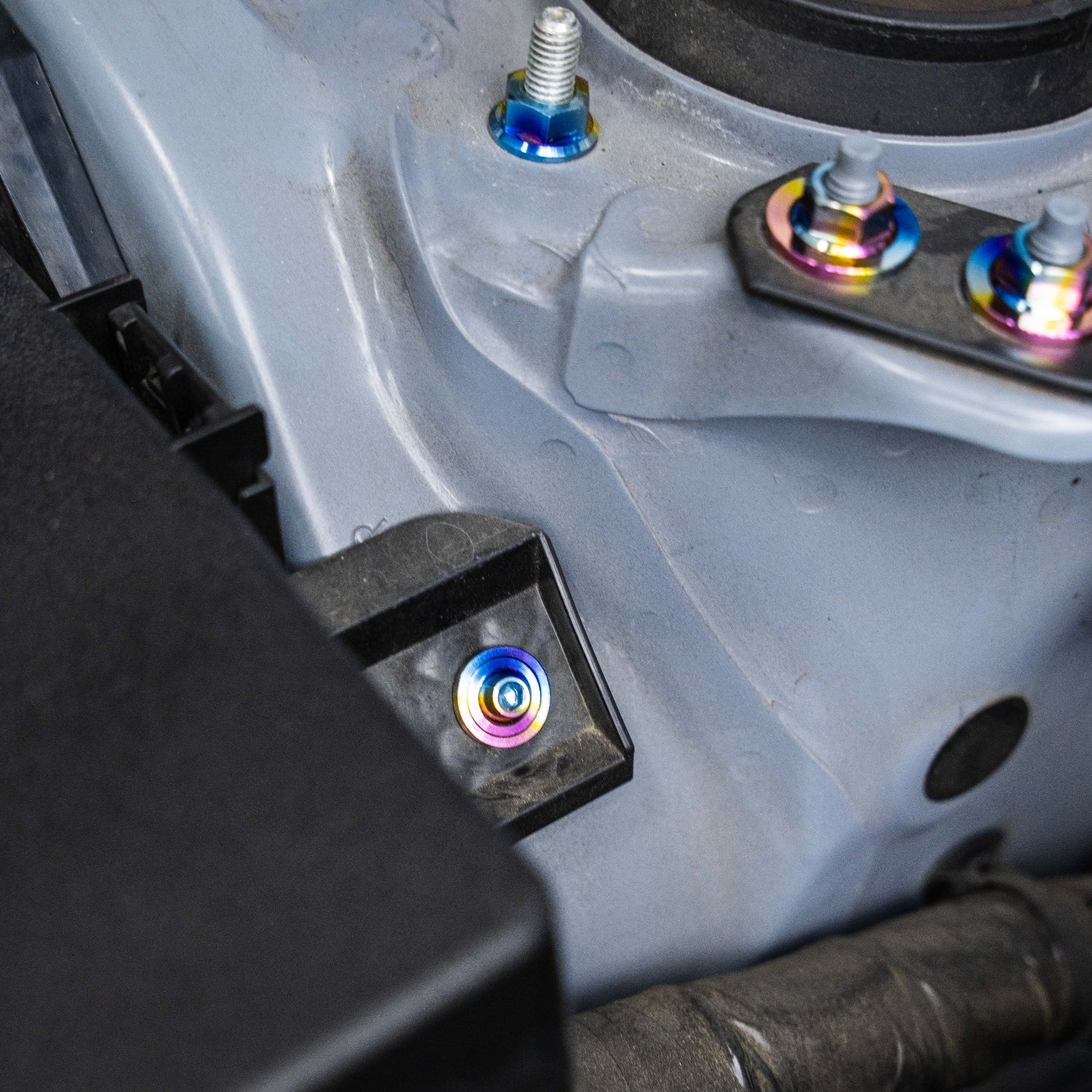 JDC Titanium Engine Bay Dress-Up Hardware Kit (13-21 FRS/BRZ/86)