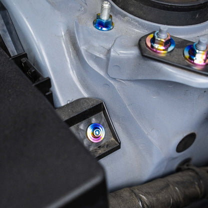 JDC Titanium Engine Bay Dress-Up Hardware Kit (13-21 FRS/BRZ/86)