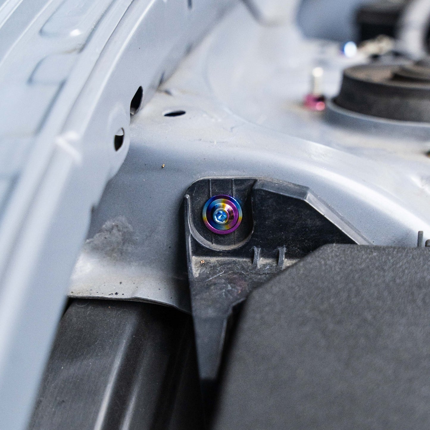 JDC Titanium Engine Bay Dress-Up Hardware Kit (13-21 FRS/BRZ/86)