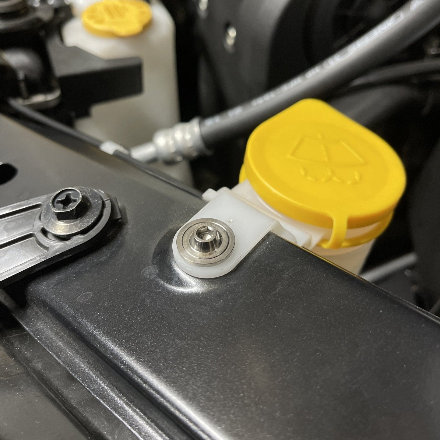 JDC Titanium Engine Bay Dress-Up Hardware Kit (15-21 Subaru STi)