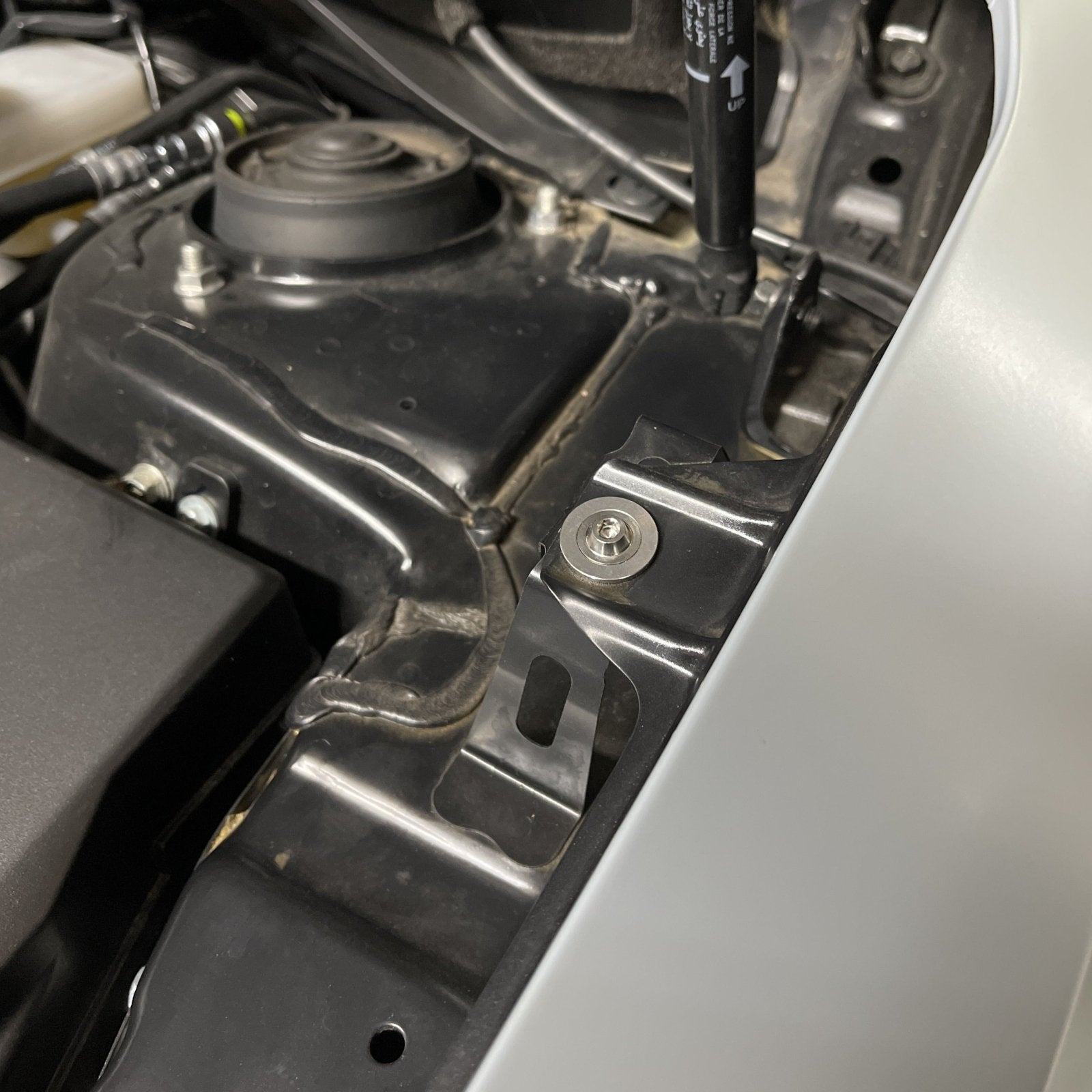 JDC Titanium Engine Bay Dress-Up Hardware Kit (15-21 Subaru STi)