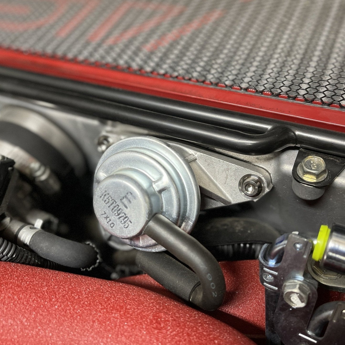 JDC Titanium Engine Bay Dress-Up Hardware Kit (15-21 Subaru STi)