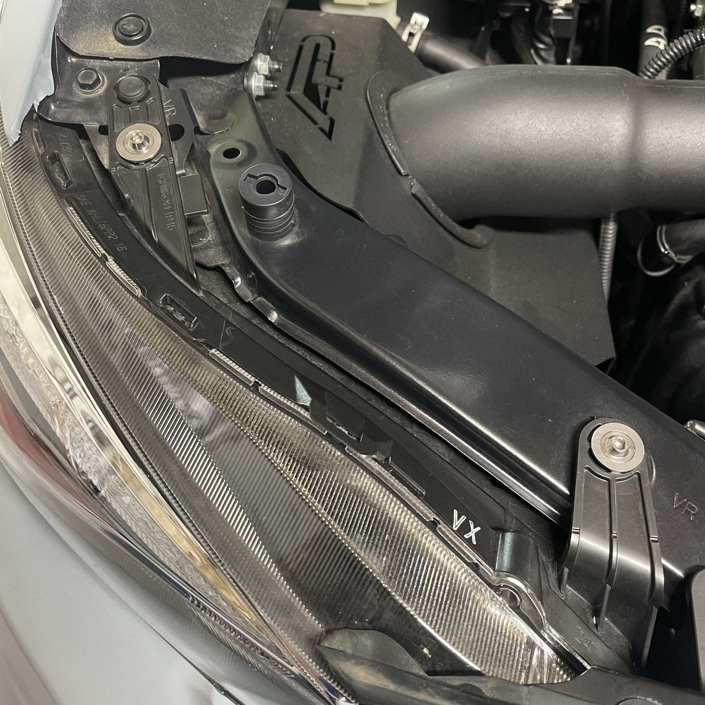 JDC Titanium Engine Bay Dress-Up Hardware Kit (15-21 Subaru STi)