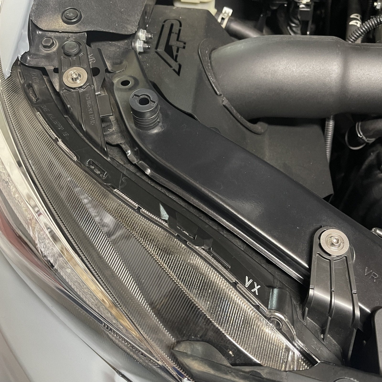 JDC Titanium Engine Bay Dress-Up Hardware Kit (15-21 Subaru STi)