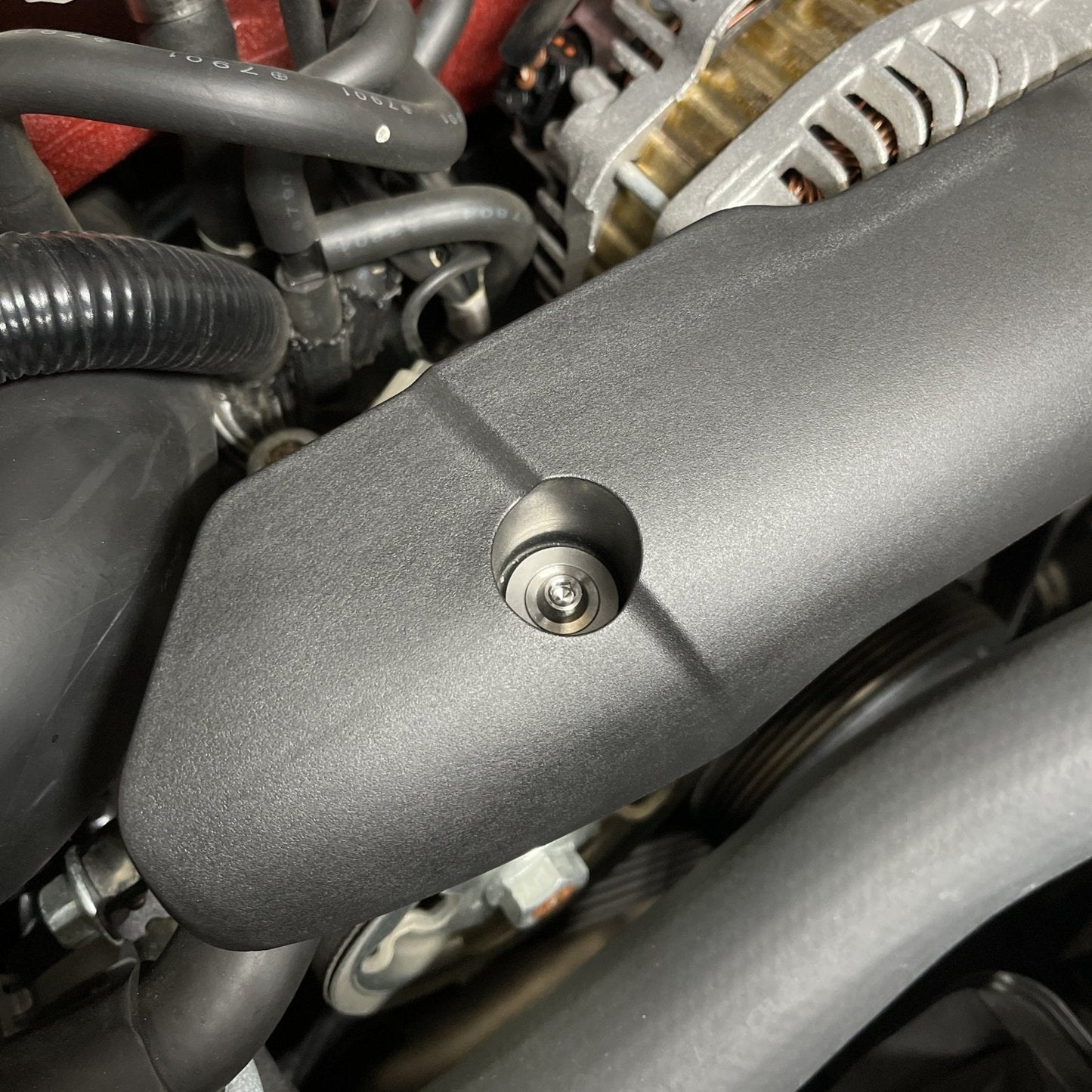 JDC Titanium Engine Bay Dress-Up Hardware Kit (15-21 Subaru STi)