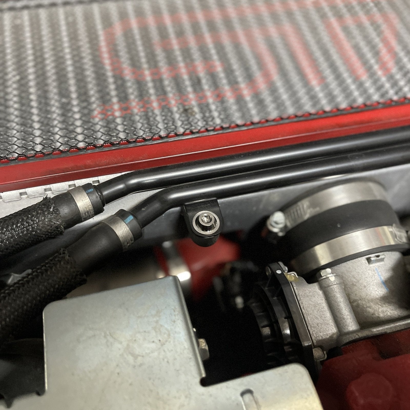 JDC Titanium Engine Bay Dress-Up Hardware Kit (15-21 Subaru STi)