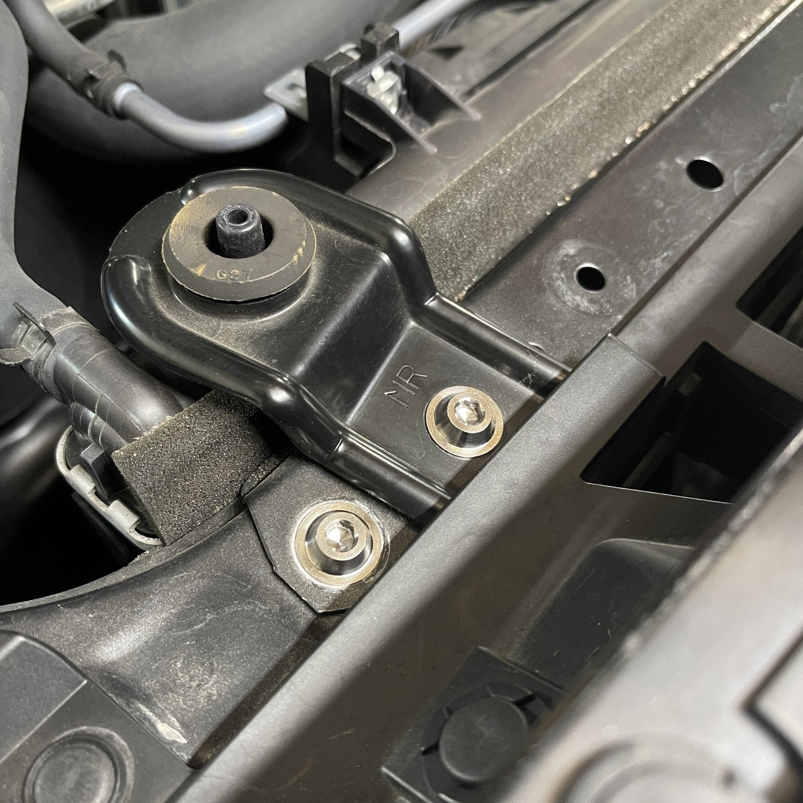 JDC Titanium Engine Bay Dress-Up Hardware Kit (15-21 Subaru STi)