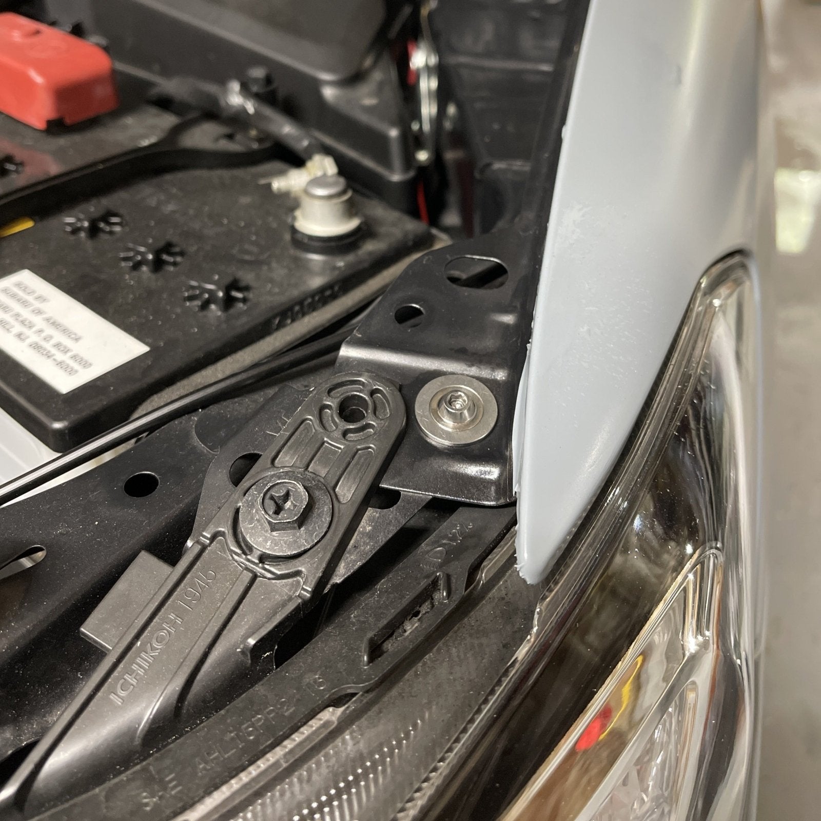 JDC Titanium Engine Bay Dress-Up Hardware Kit (15-21 Subaru STi)