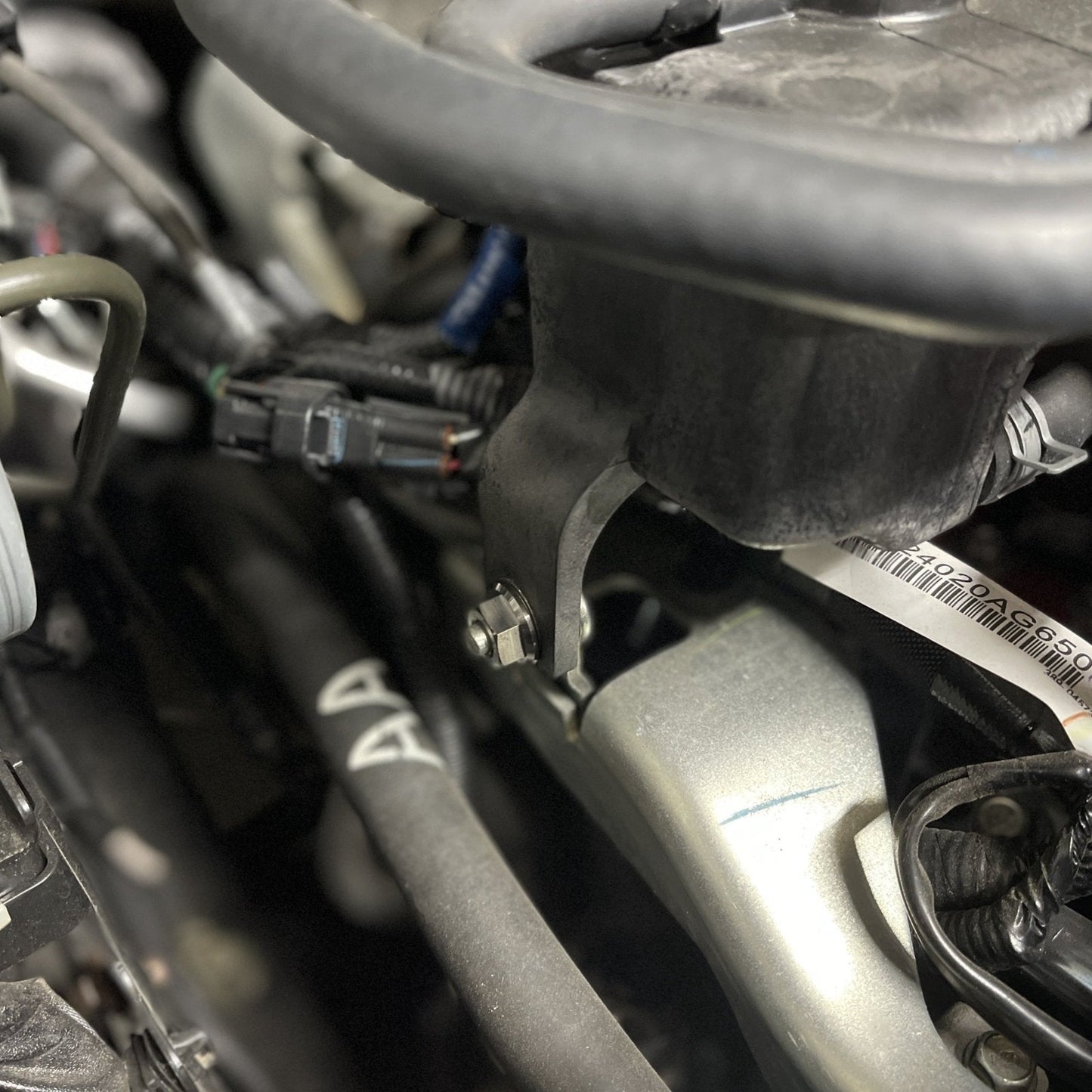 JDC Titanium Engine Bay Dress-Up Hardware Kit (15-21 Subaru STi)