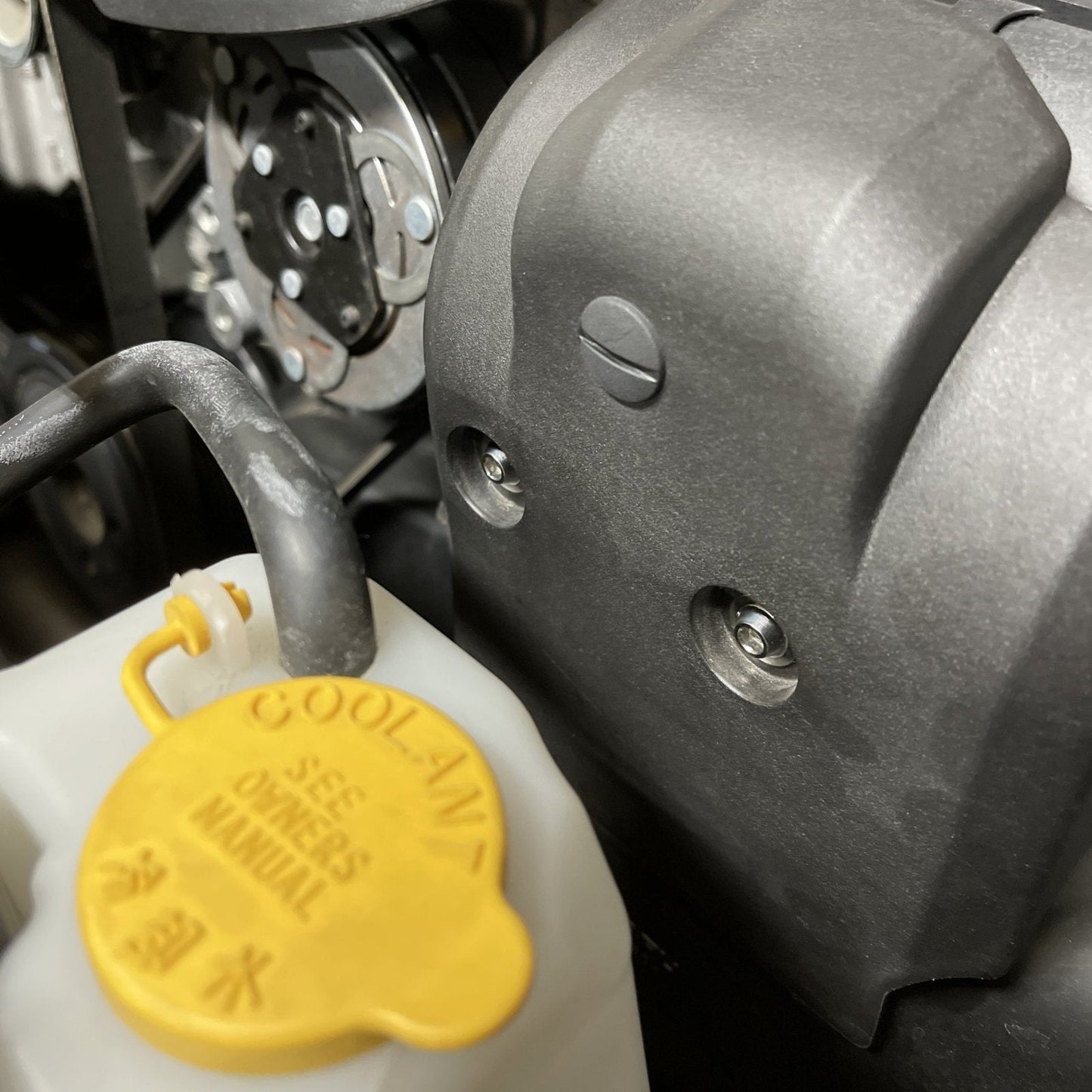 JDC Titanium Engine Bay Dress-Up Hardware Kit (15-21 Subaru STi)