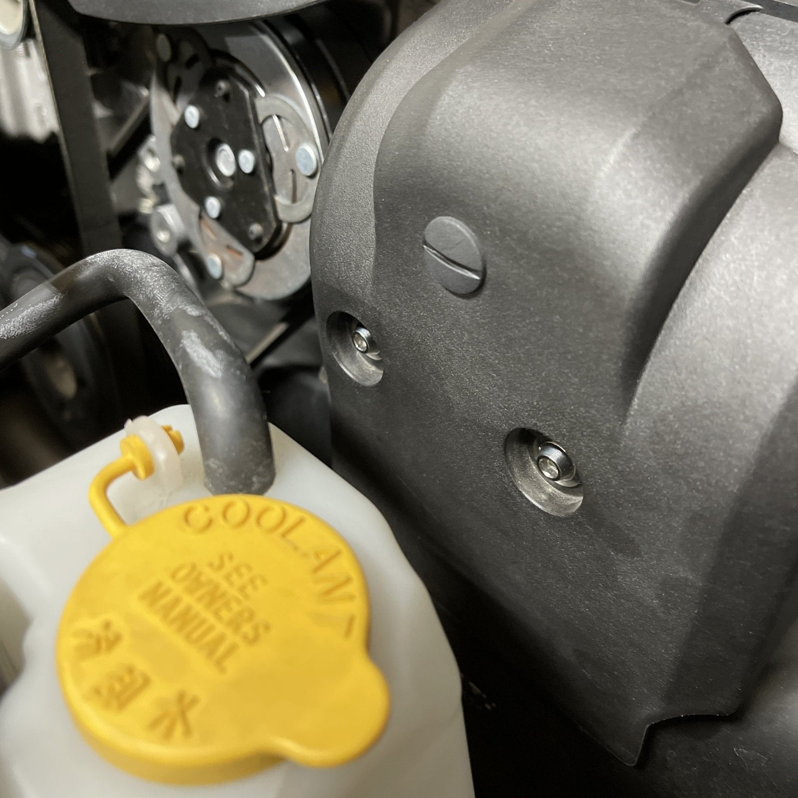 JDC Titanium Engine Bay Dress-Up Hardware Kit (15-21 Subaru STi)