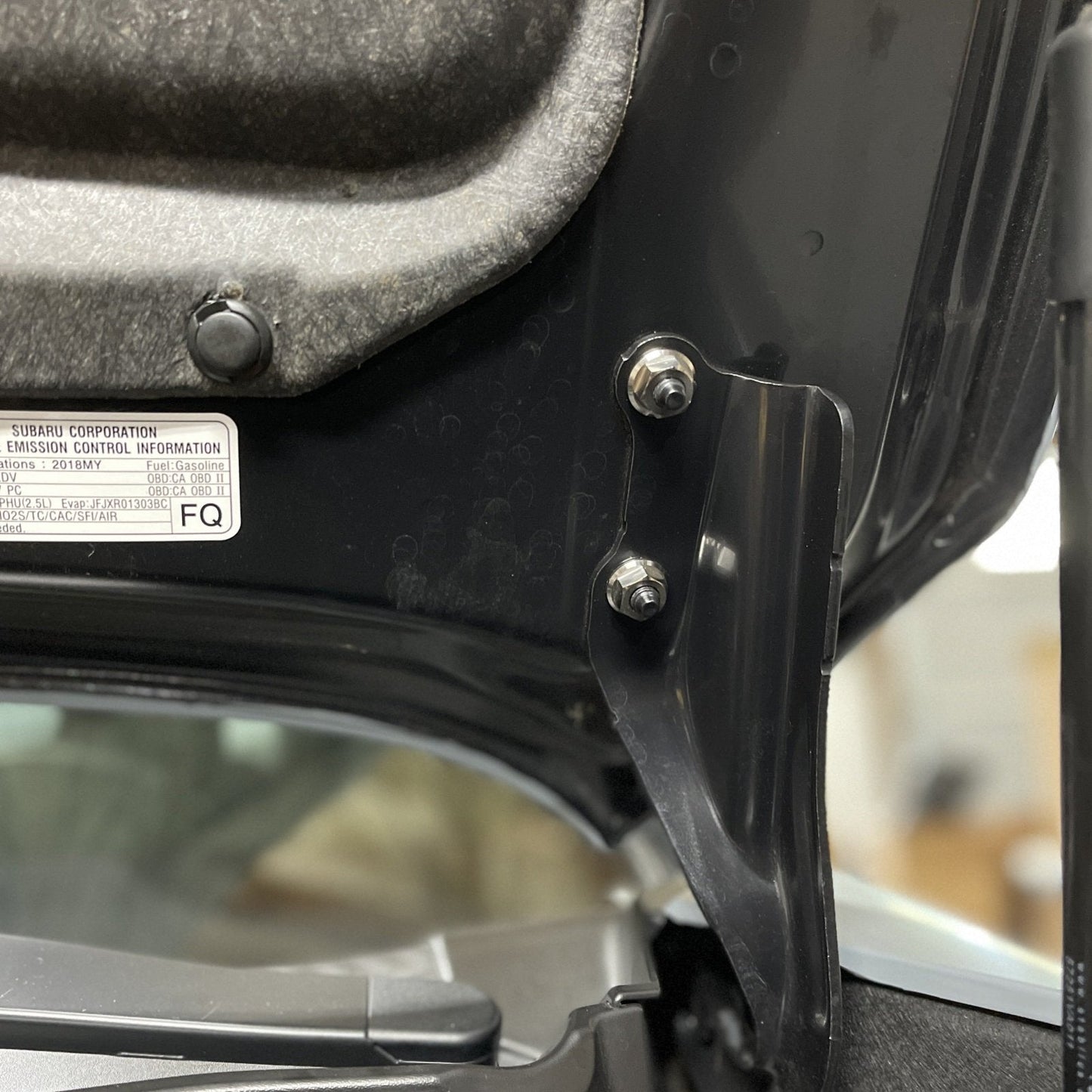 JDC Titanium Engine Bay Dress-Up Hardware Kit (15-21 Subaru STi)